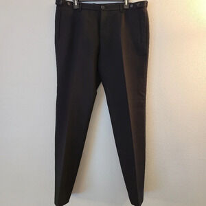 Burberry Prorsom Black Wool Trouser Pants